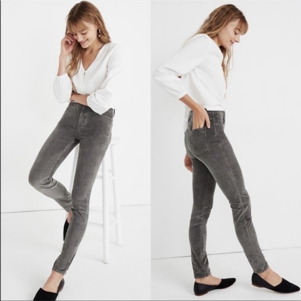 Madewell Corduroy Skinny Jeans